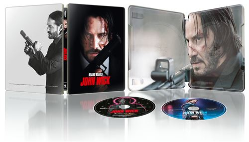 Blu-Ray 4K John Wick Édition Collector Limitée SteelBook