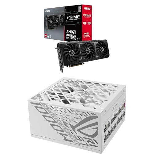 Asus Prime Radeon RX 9070 XT OC Edition + TUF Gaming alimentation Bronze Evo 750W