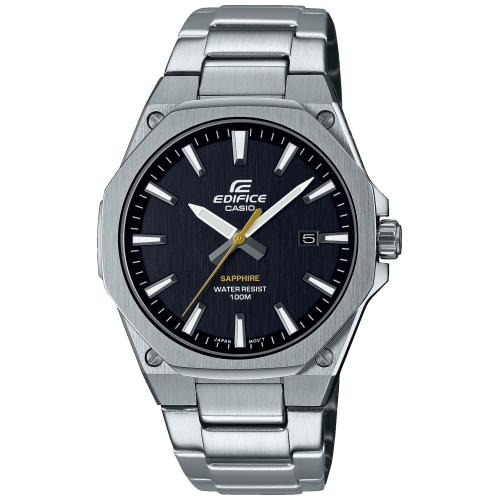 Montre Casio Edifice Slim EFR-S108D (Slim Octagon, Verre SAPHIR)