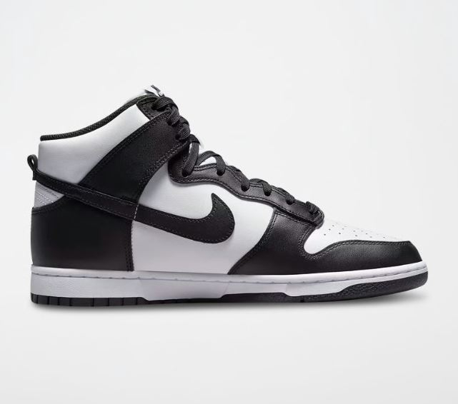 Baskets Nike Dunk High Retro en cuir - Tailles 38.5, 39 et 49.5