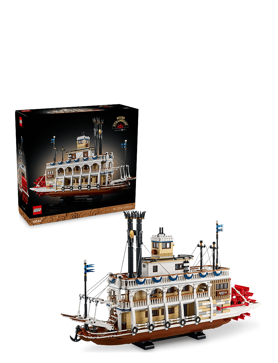 LEGO Ideas 21356 Le Bateau à Vapeur du Mississippi