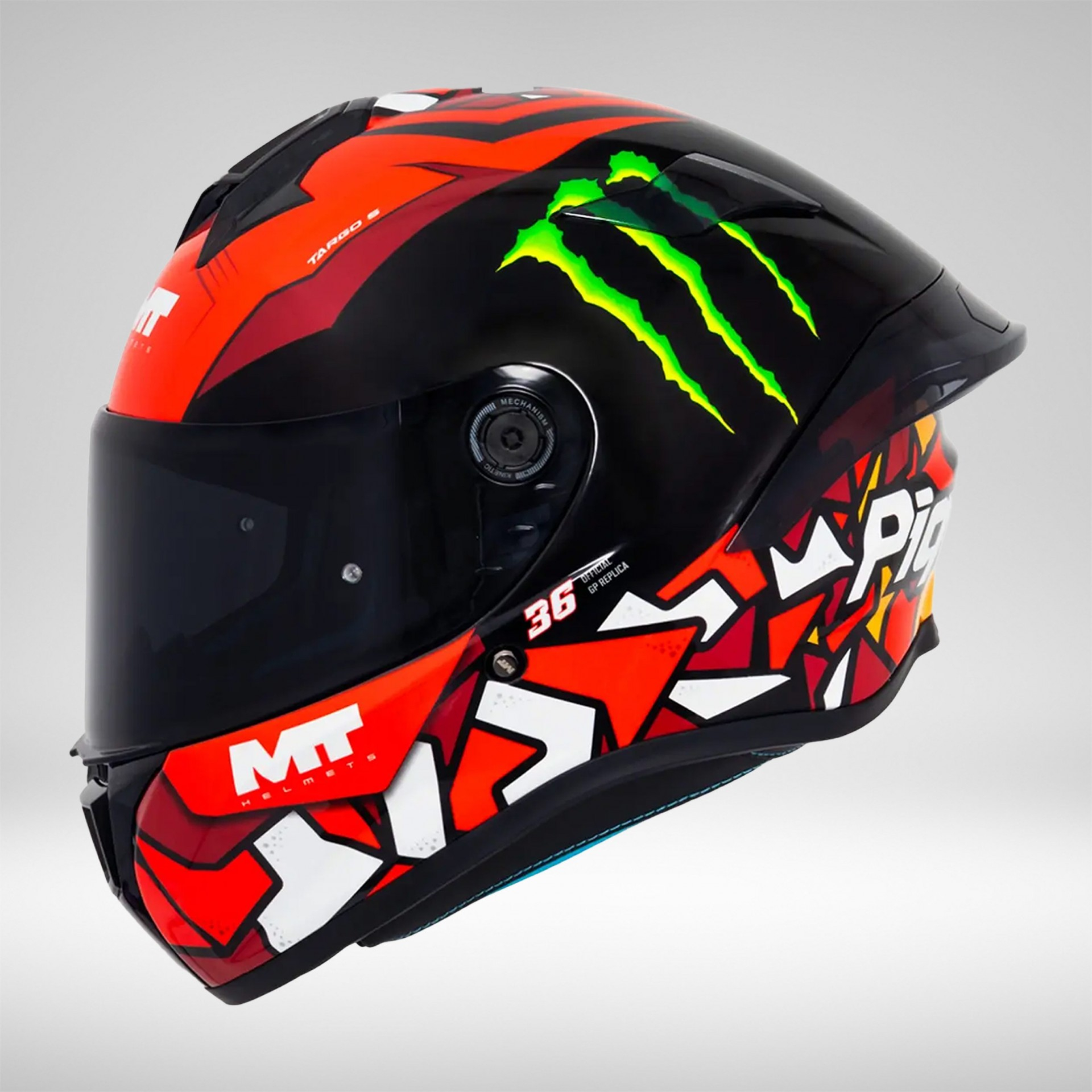 Casque Moto intégral MT Helmets Targo S Piqueras ECE22.06 - Tailles du XS au XL