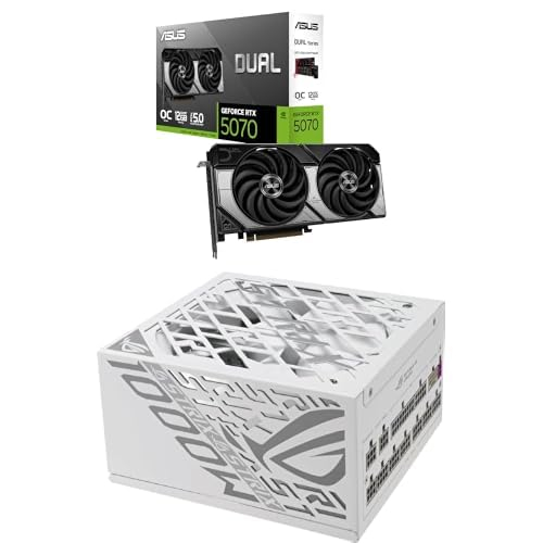 Carte Graphique Asus Dual GeForce RTX 5070 OC 12Go + Alimentation Asus prime 750W Bronze Evo