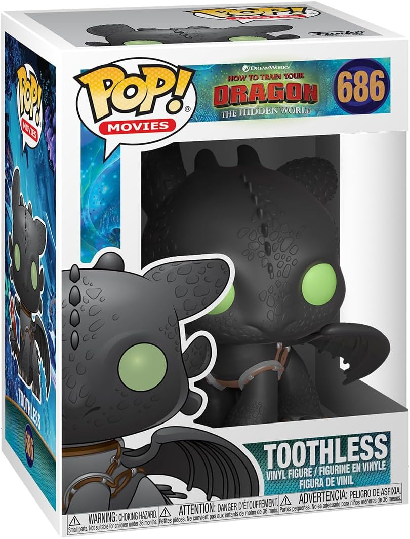 Funko Pop! Movies 686 How to Train Your Dragon 3: Toothless