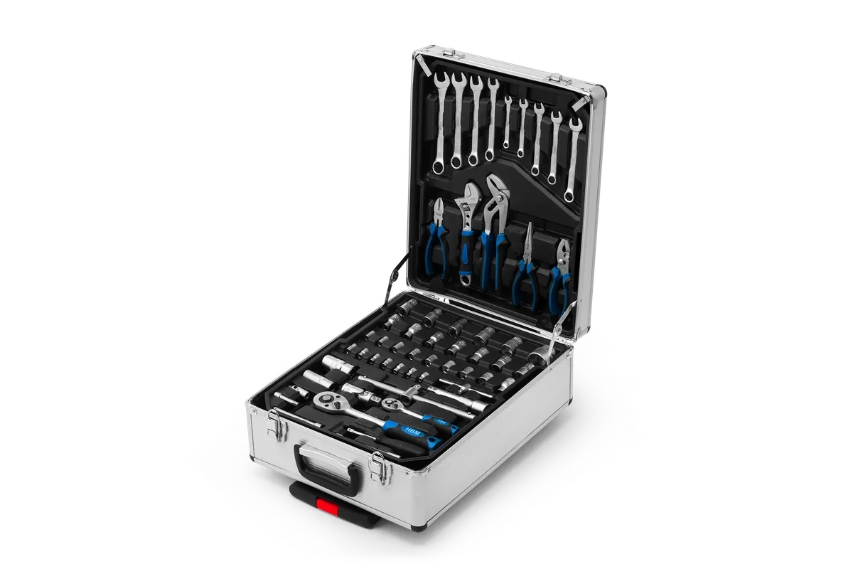 Mallette à outils mobile HBM , chariot à outils 599 pièces