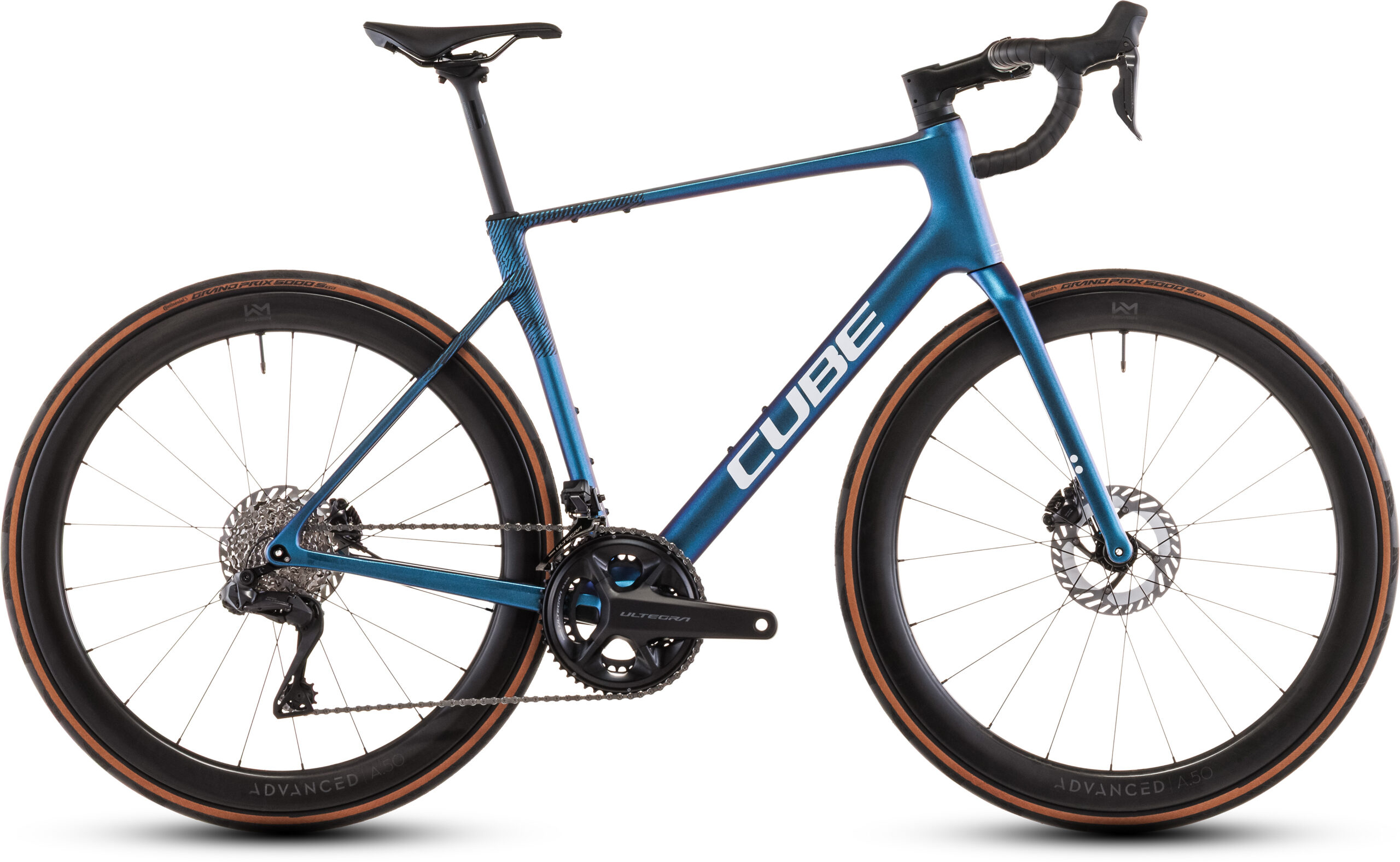 Velo de route endurance full Carbone Ultegra Di2 (CUBE ATTAIN C:62 SLT 2026) - subeybajabikes.com