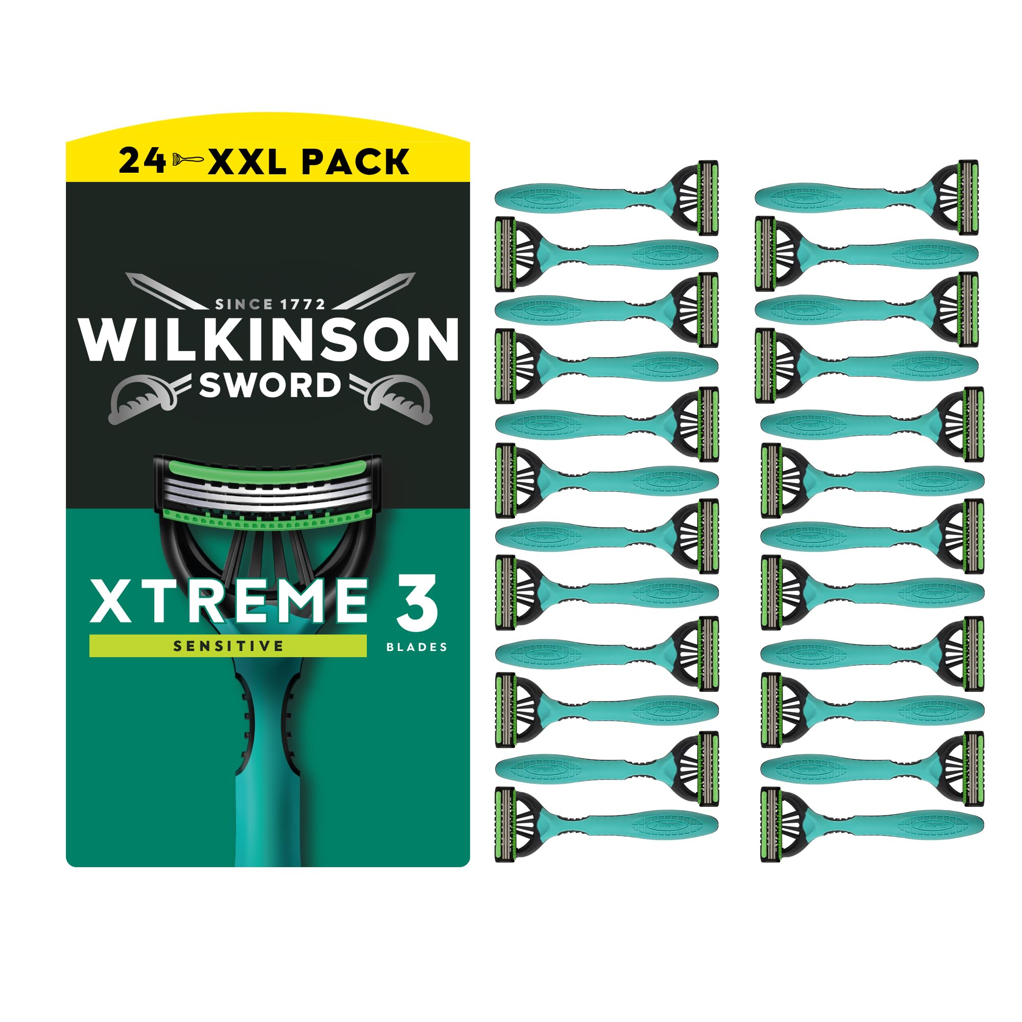 Lot de 24 rasoirs jetables Homme Wilkinson Sword