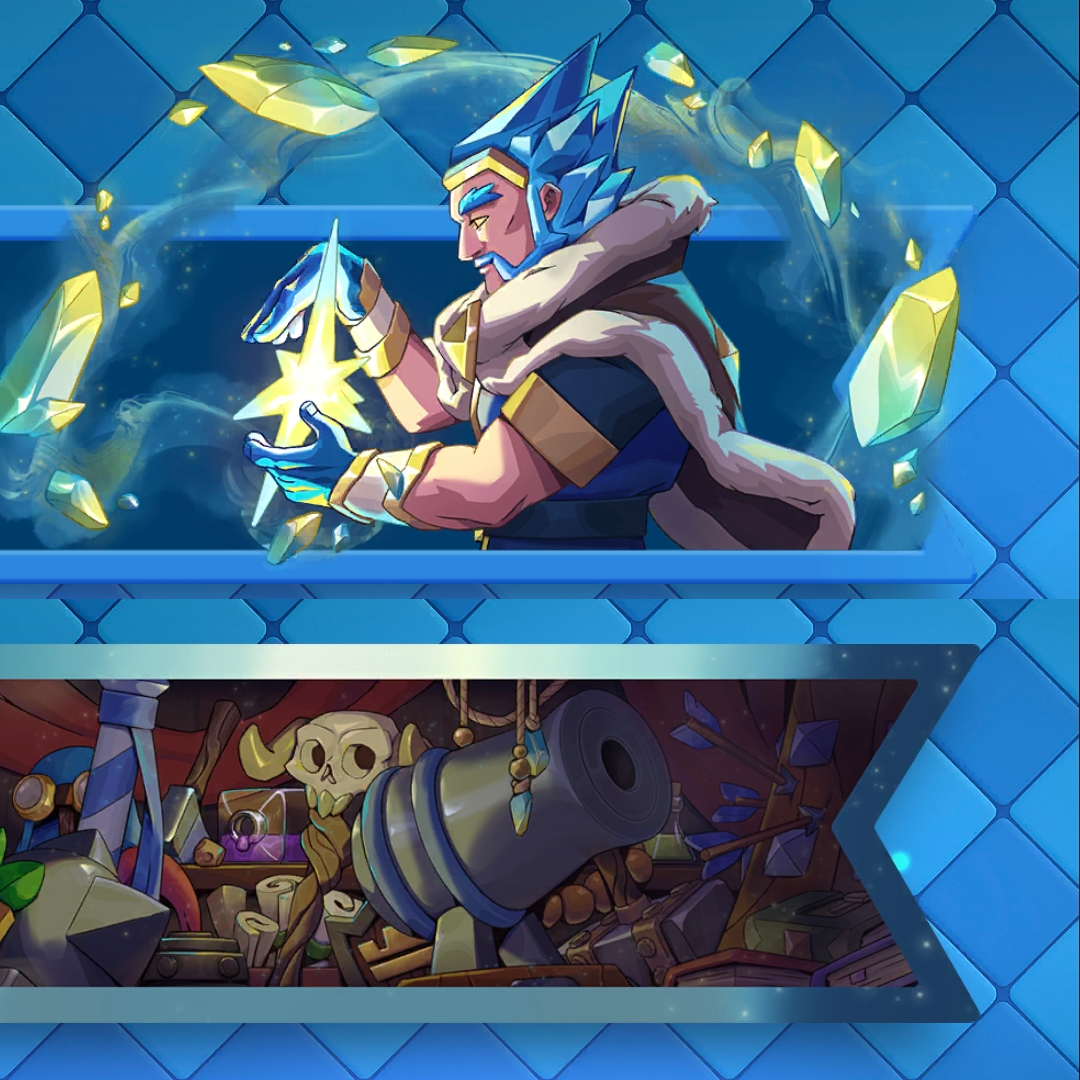 Double Bannière Ice Wizard offerte sur Clash Royale (Dématérialisé)