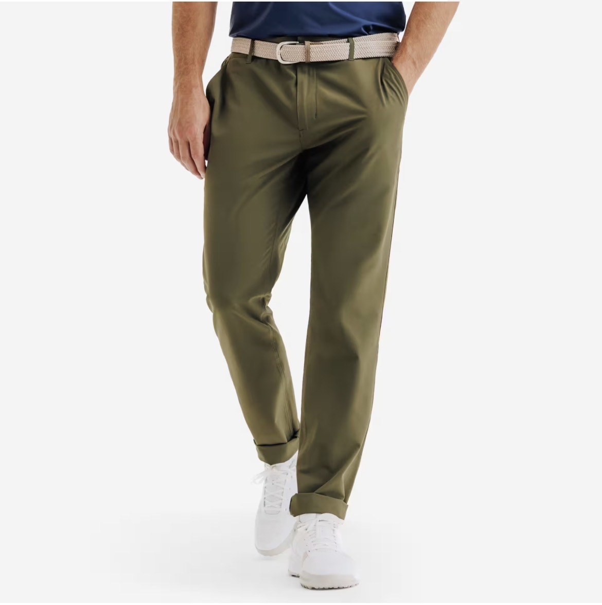 Pantalon de Golf Inesis WW500 - Vert Kaki, Tailles du 38 au 50