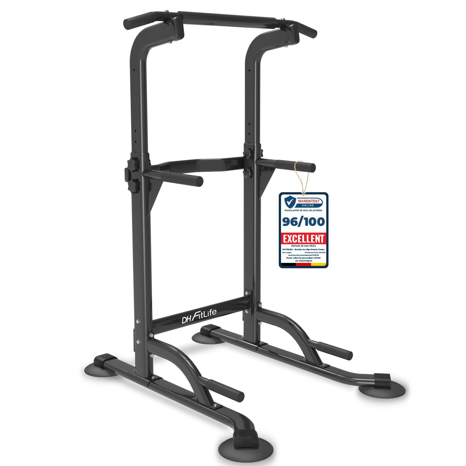Barre de traction autonome Reposter Station de musculation DH FitLife Power Tower (Vendeur Tiers)