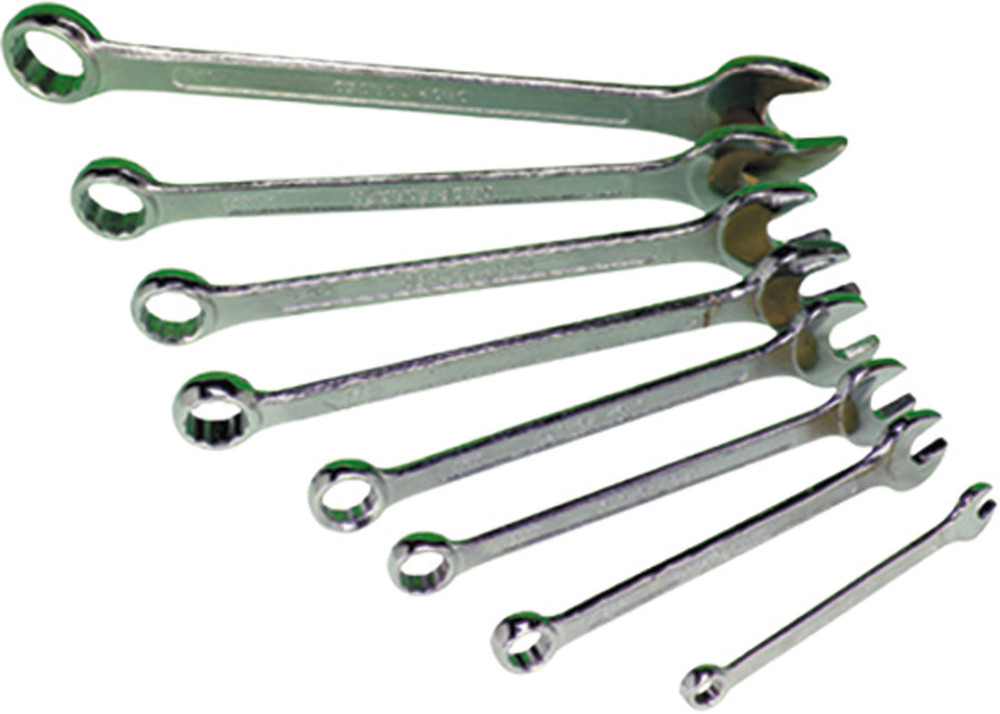Jeu de 8 clés mixtes de 6 à 19 mm - JP Outillage