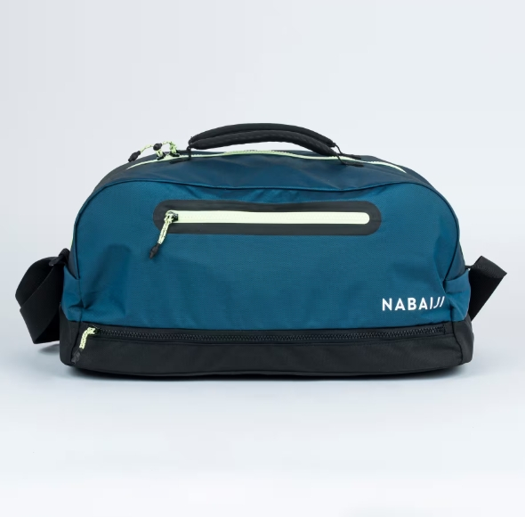 Sac de piscine Duffle bag Nabaiji - 27L, 3 compartiments, bleu noir