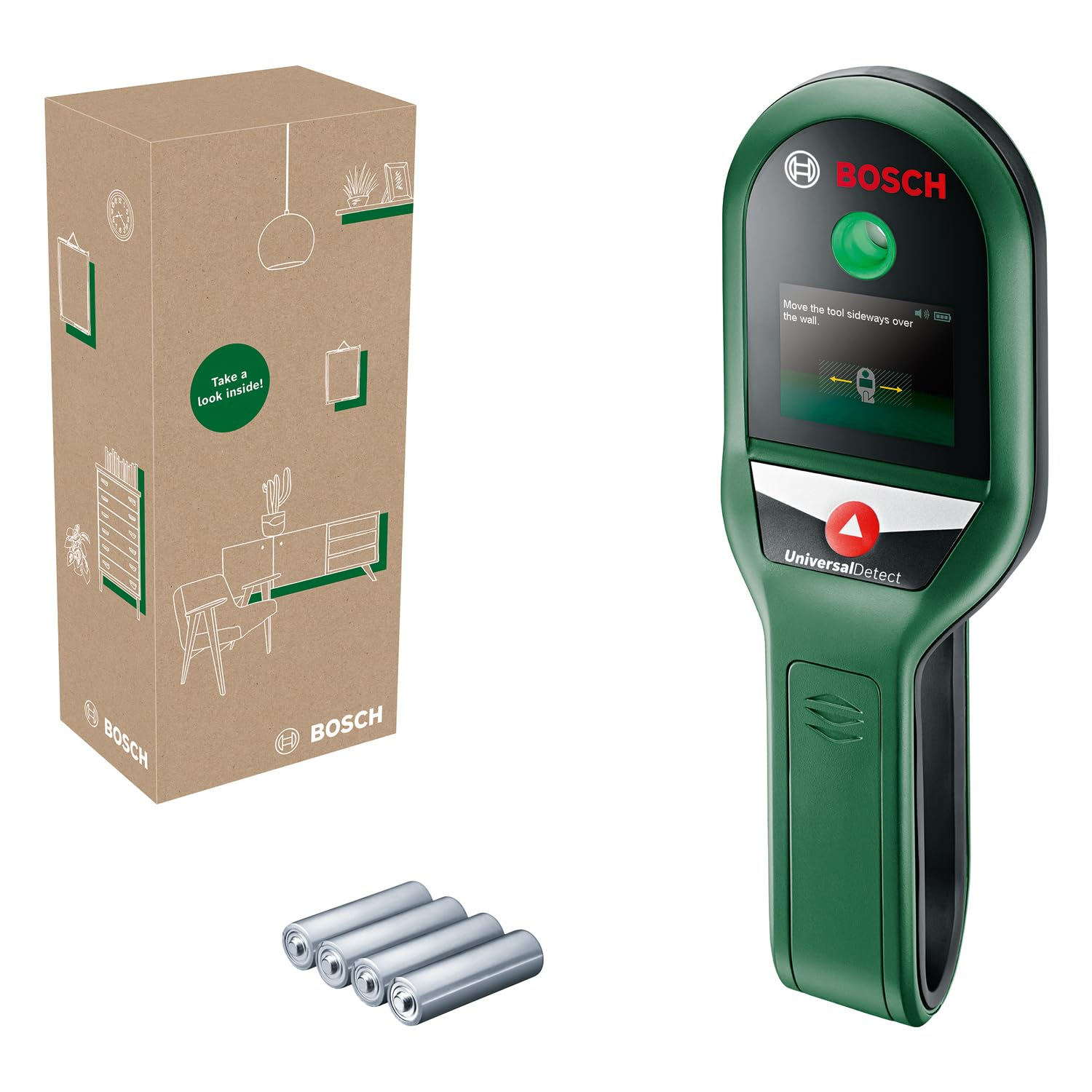 Détecteur UniversalDetect Bosch - Détecteur câbles, métaux, ossature bois