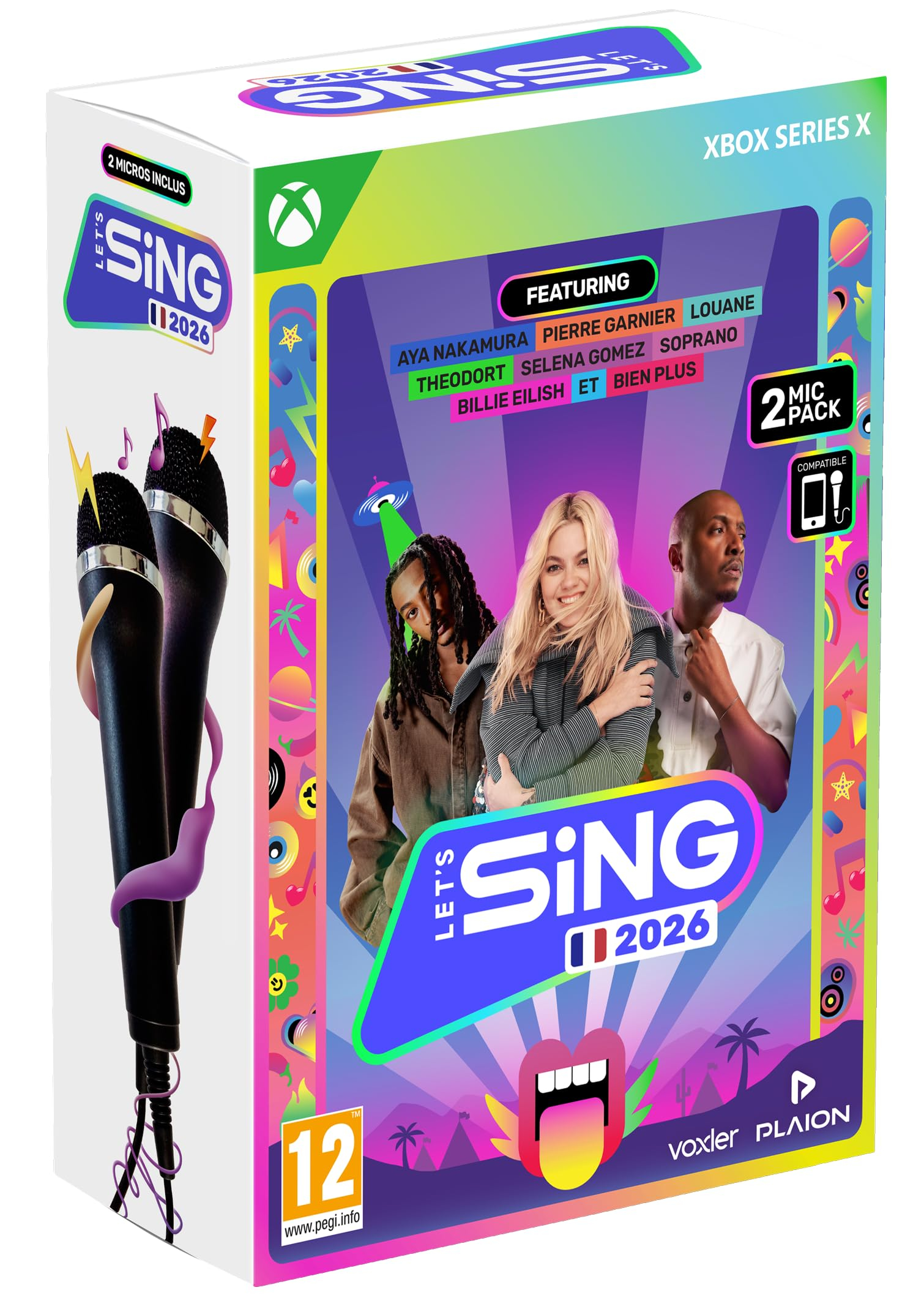 Let's Sing 2026 - 2 Mic Pack sur Xbox Series X