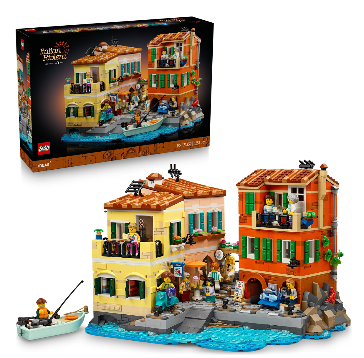 Lego Ideas 21359 Riviera Italienne (Sélection de Magasin)