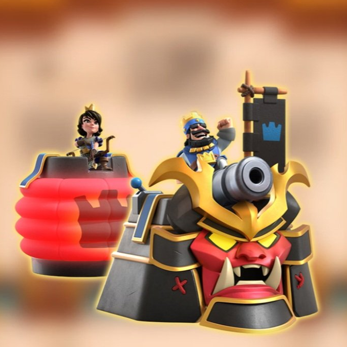 Tower Skin Samurai Sanctum offerte sur Clash Royale (Dématérialisé)