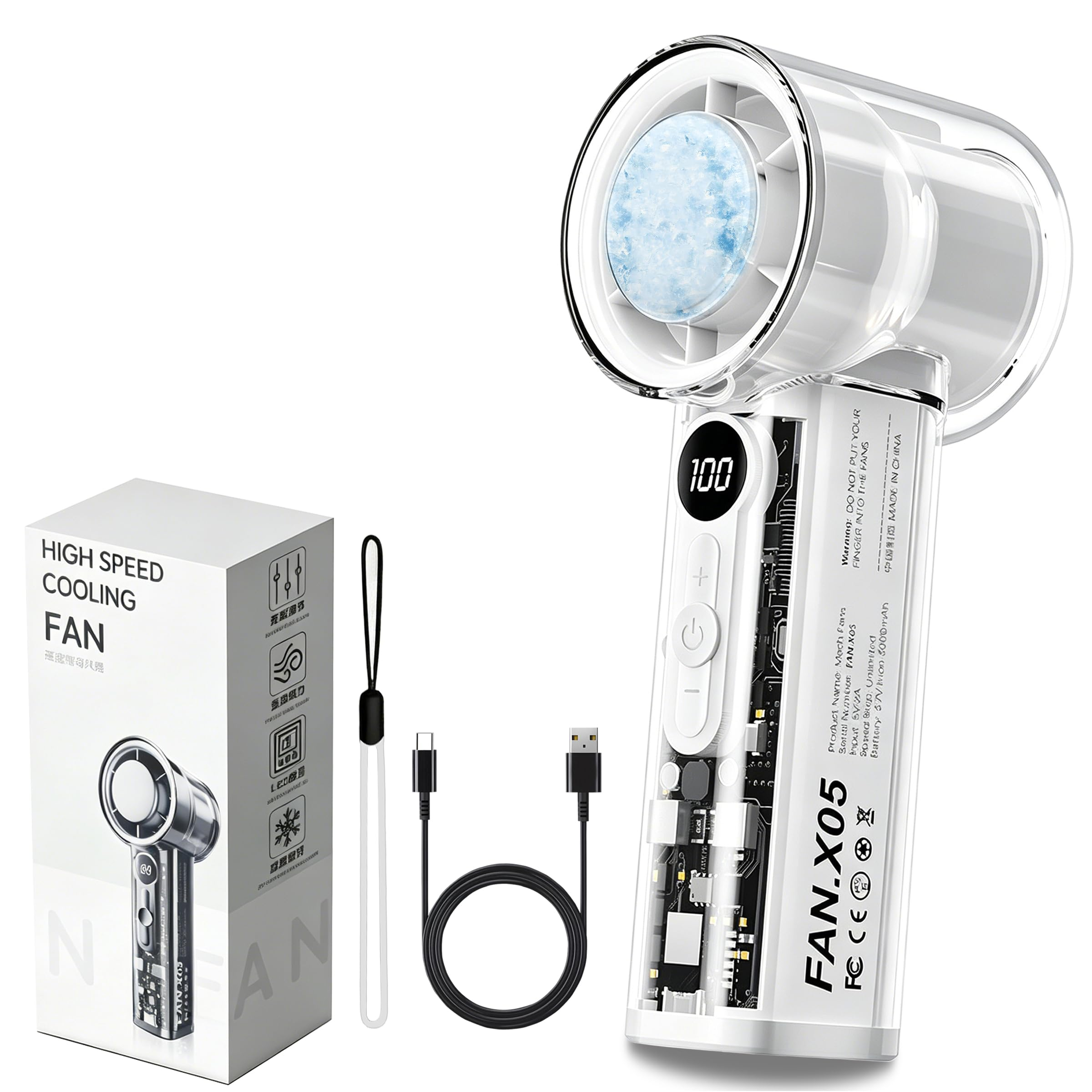 Ventilateur Portable à Main 3-in-1 Dongtata (Vendeur tiers)