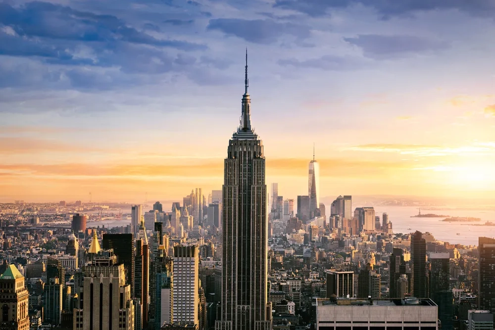 Vol direct Aller/Retour Paris (ORY)  New York (EWR) États-Unis, Du 19 Septembre au 26 Septembre (Bagage 12 Kg)