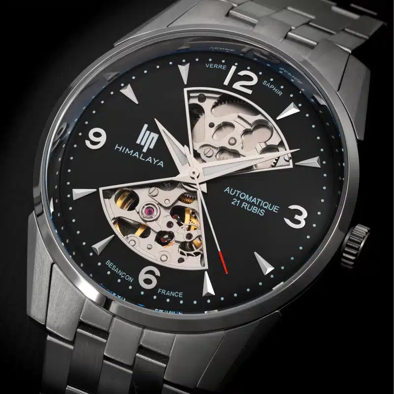 Montre automatique LIP Himalaya 671717 - 40mm, saphir