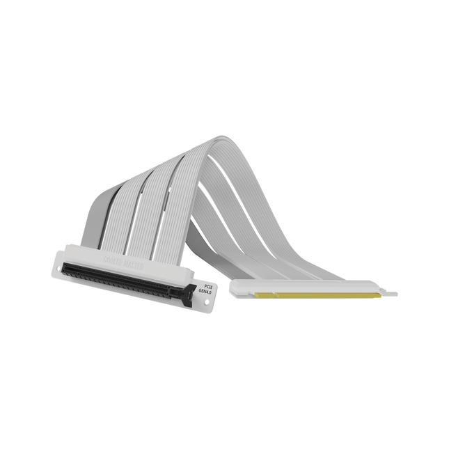 Riser Cable Cooler Master - PCIe 4.0 x16 - 300mm - White (coolermaster.eu)