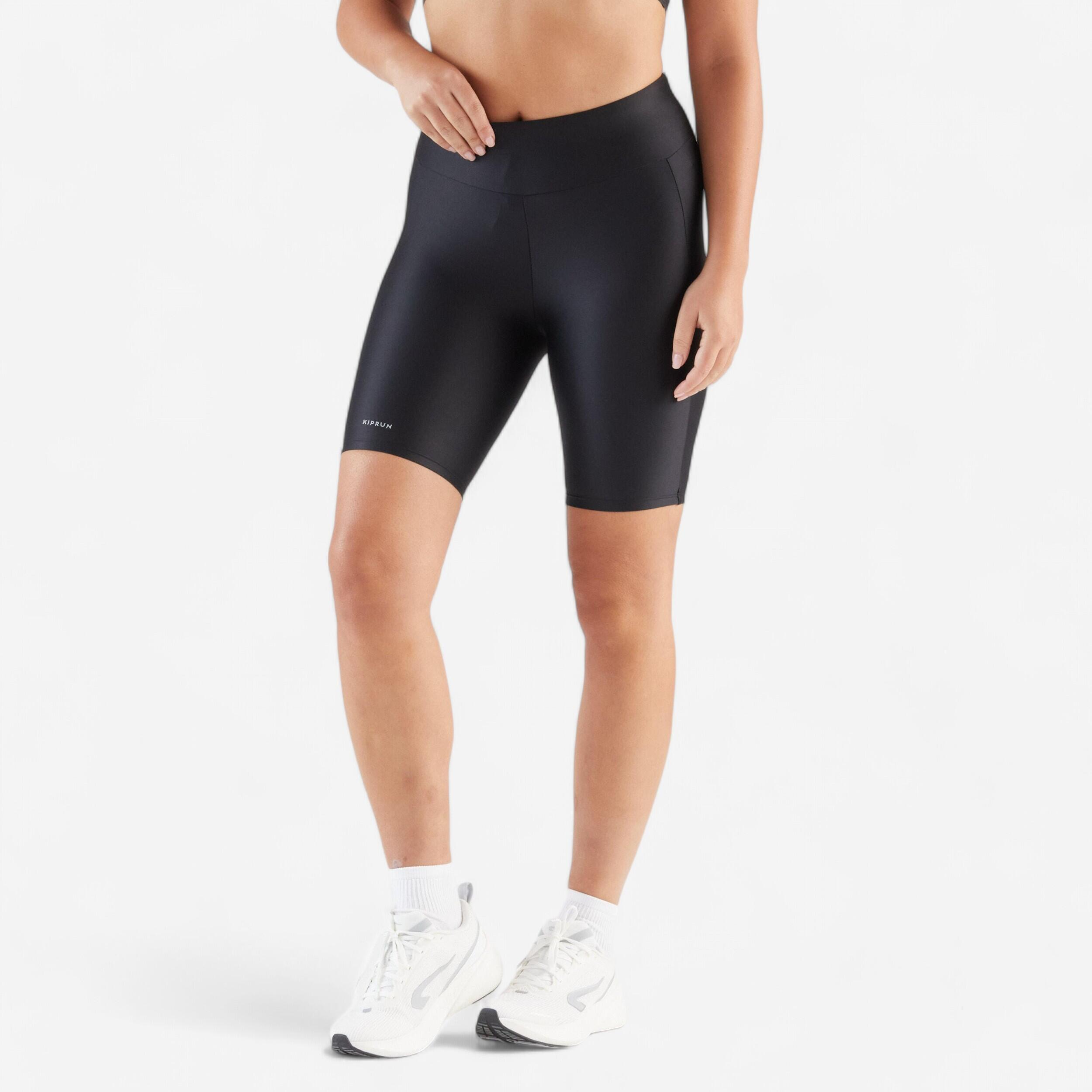 Short de Running Kiprun Run 100 - Noir, Tailles du XS au XXL