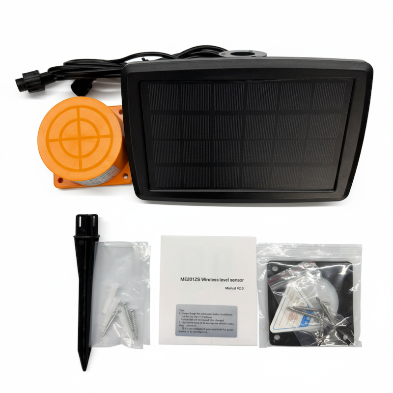 Capteur de niveau d'eau Zigbee Tuya + Panneau solaire