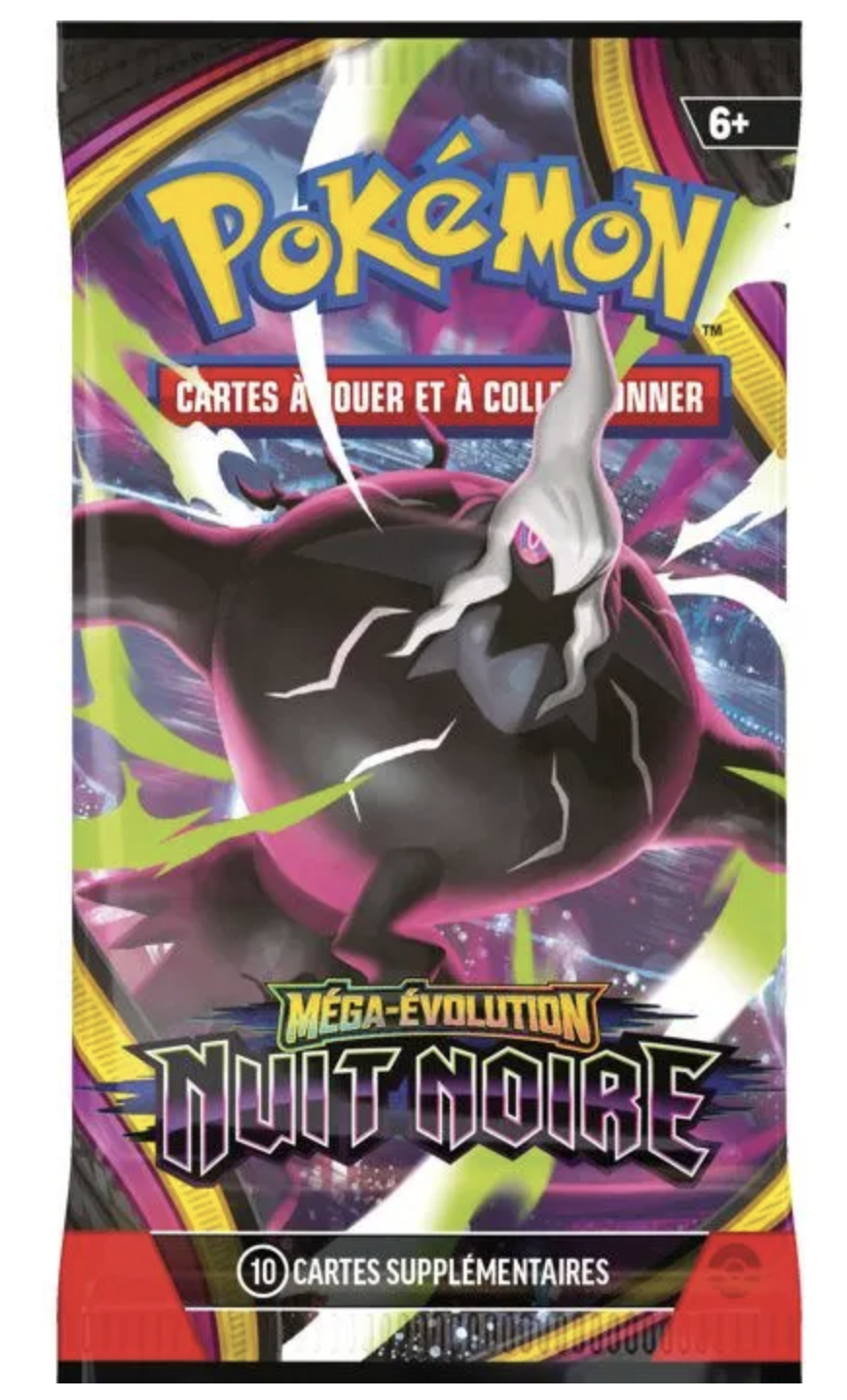 Booster Pokémon nuit noire