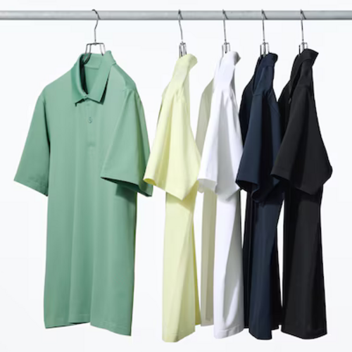 Polo Dry-Ex Uniqlo - 4 Coloris Disponibles, Tailles du XS au 3XL