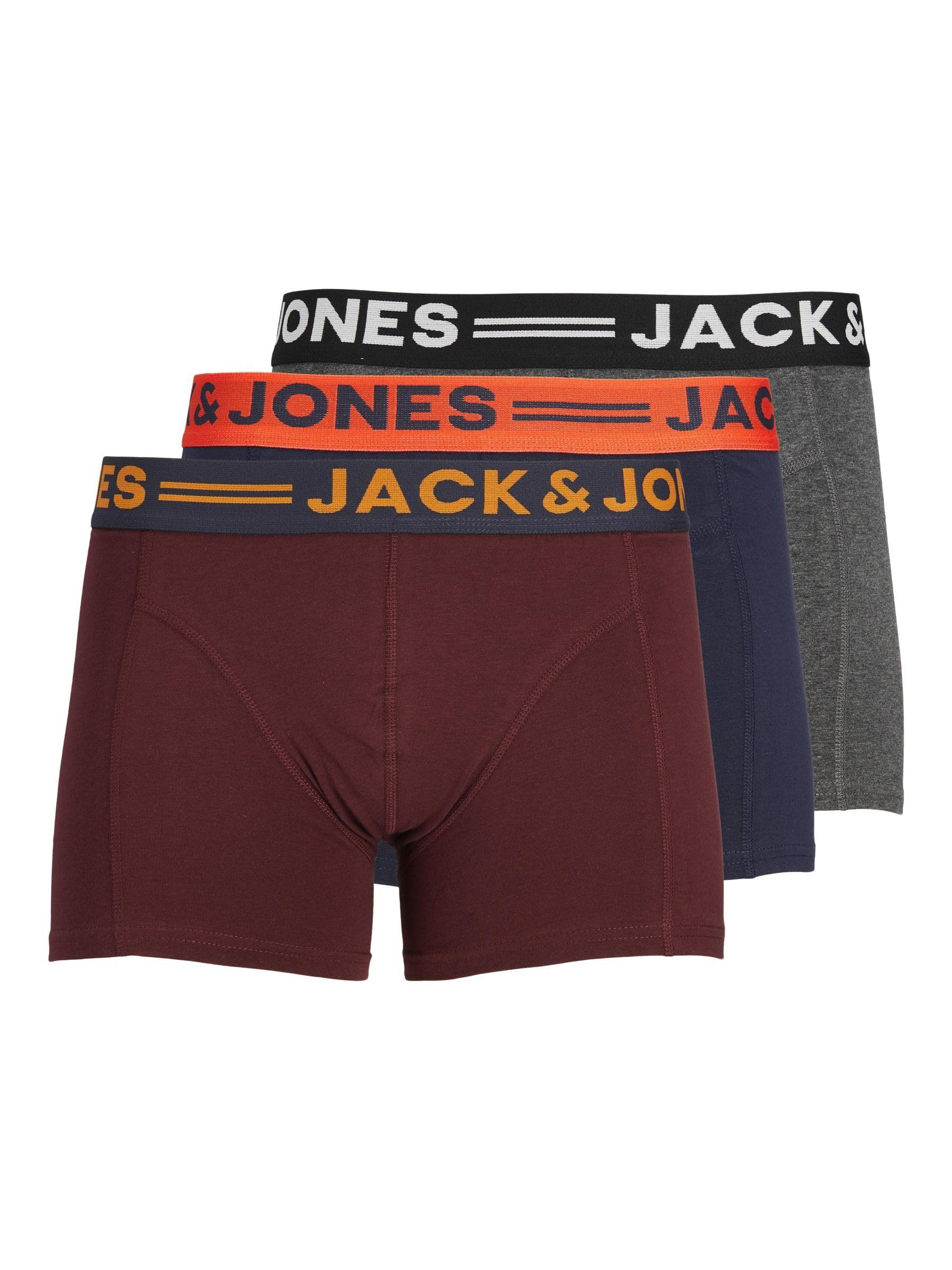 Lot de 3 boxers Jack & Jones - différents coloris, Taille XXL