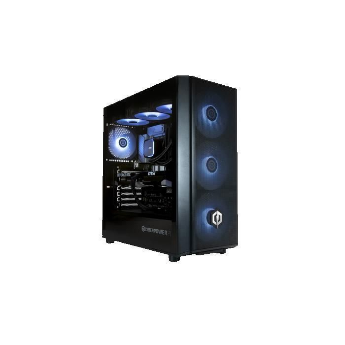 PC de bureau CyberPowerPC - AMD Ryzen 7 9700X, NVIDIA RTX 5070 Ti, 1 To SSD, 32 Go RAM, Windows 11 (Vendeurs Tiers)