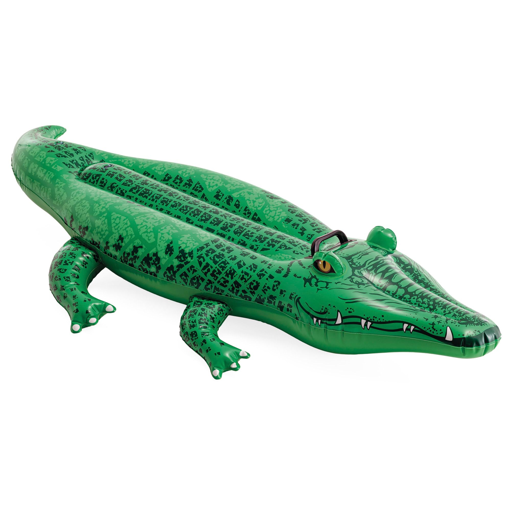 Bouée Crocodile à chevaucher Intex - 168X86cm