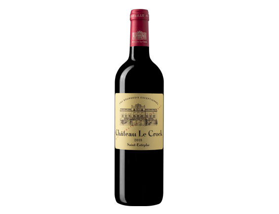 Bouteille de Vin rouge Chateau Le Crock 2018, Saint-Estèphe - 75cl