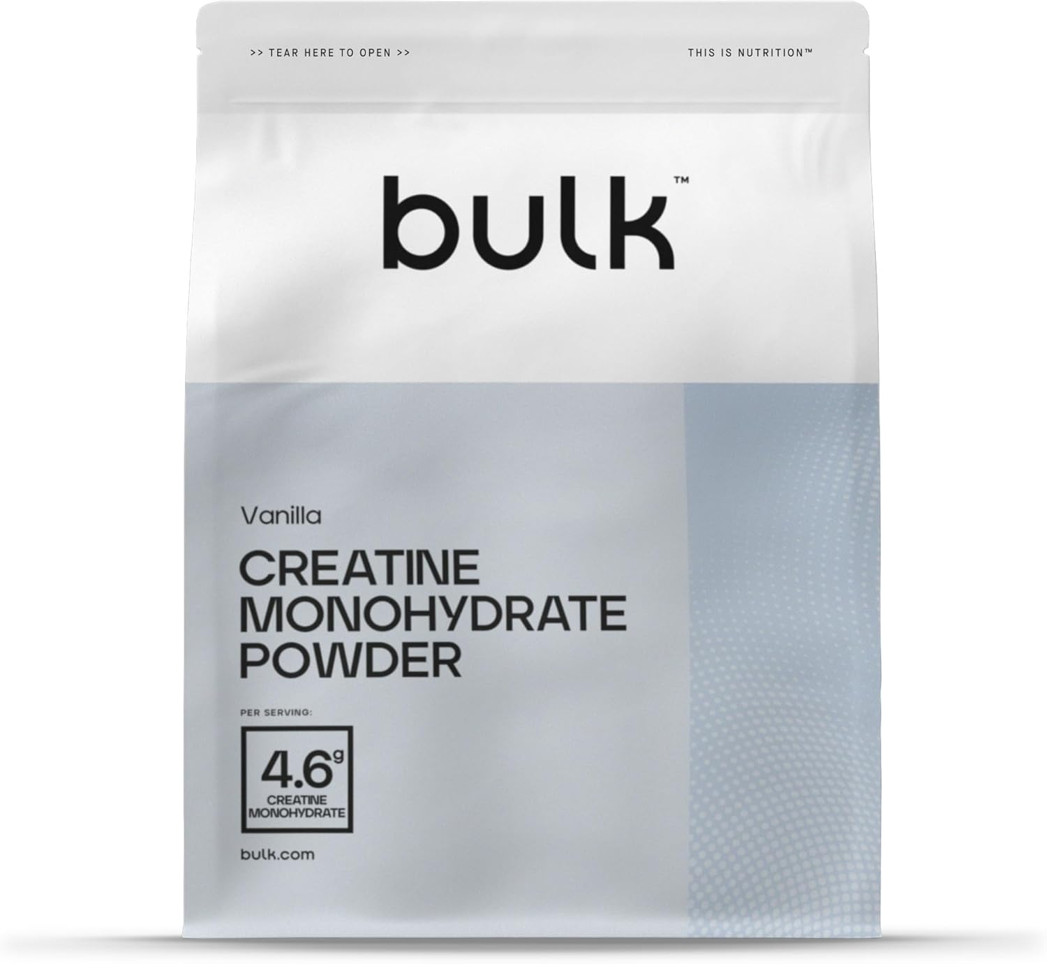 Paquet de 500g de Créatine Monohydrate Bulk Powder