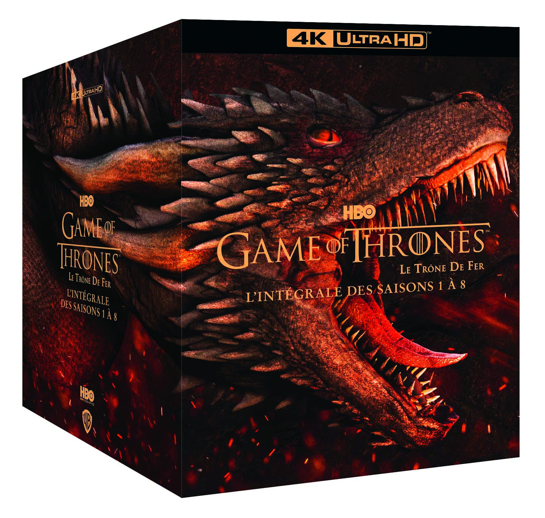 Coffret Blu-ray 4K Game of Thrones (Le Trône de Fer) - L'Intégrale des saisons 1 à 8