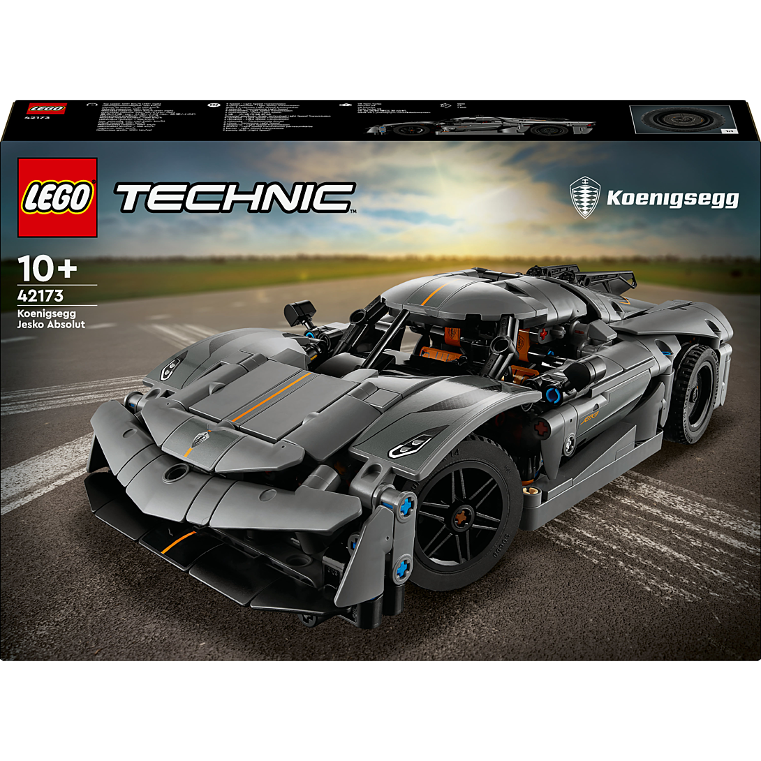 LEGO Technic 42173 - Hypercar Koenigsegg Jesko Absolut grise (via 9,48€ cagnottés)