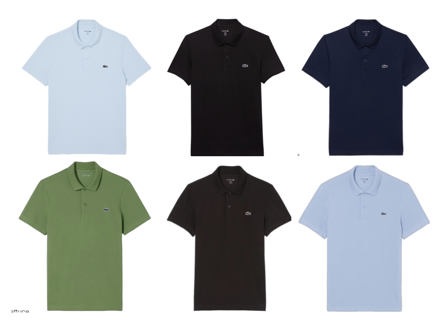 Polo Lacoste - Plusieurs tailles et couleurs disponibles