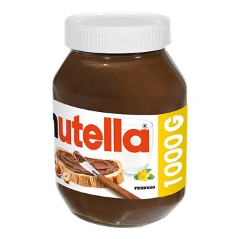 Pâte à tartiner Nutella 1kg (via 2,15€ en ticket e.Leclerc)