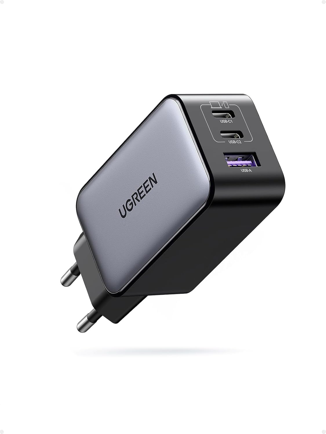 Chargeur USB C Ugreen Nexode 65W Rapide 3 Ports GaN Prise USB C (vendeur tiers)