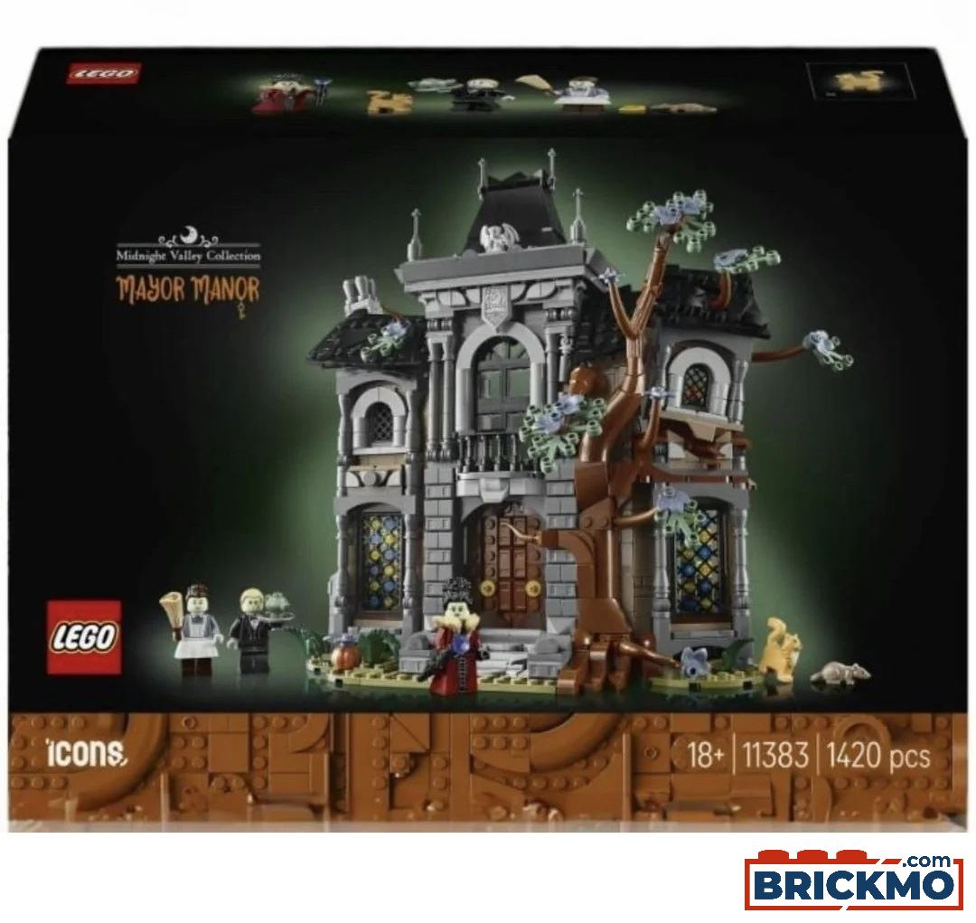 [Précommande] Lego Icons 11383 La Maison hantée : Le Manoir du Maire - 1420 pièces