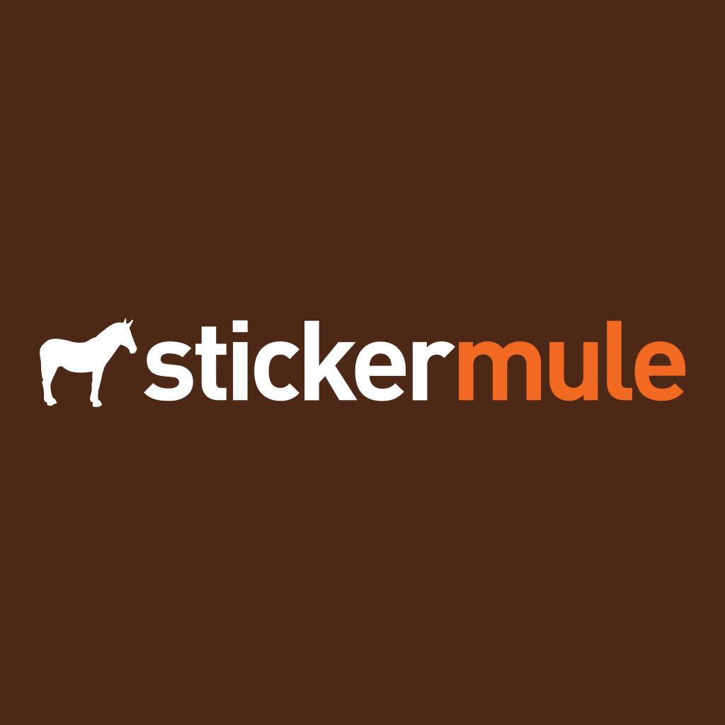 Lot de 50 Stickers Personnalisés - 76x76mm
