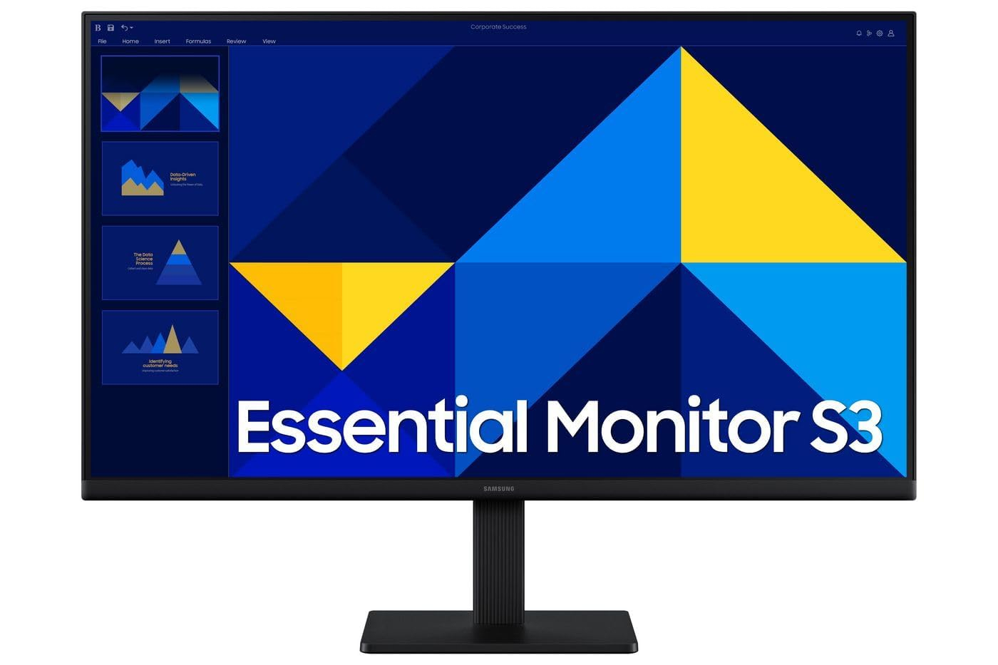 Ecran PC 24" Samsung S30GD S24D302GAUXEN - Dalle IPS, FHD, 100Hz, VESA 100 x 100 , Contraste 1000:1, Eye Saver Mode, Flicker Free