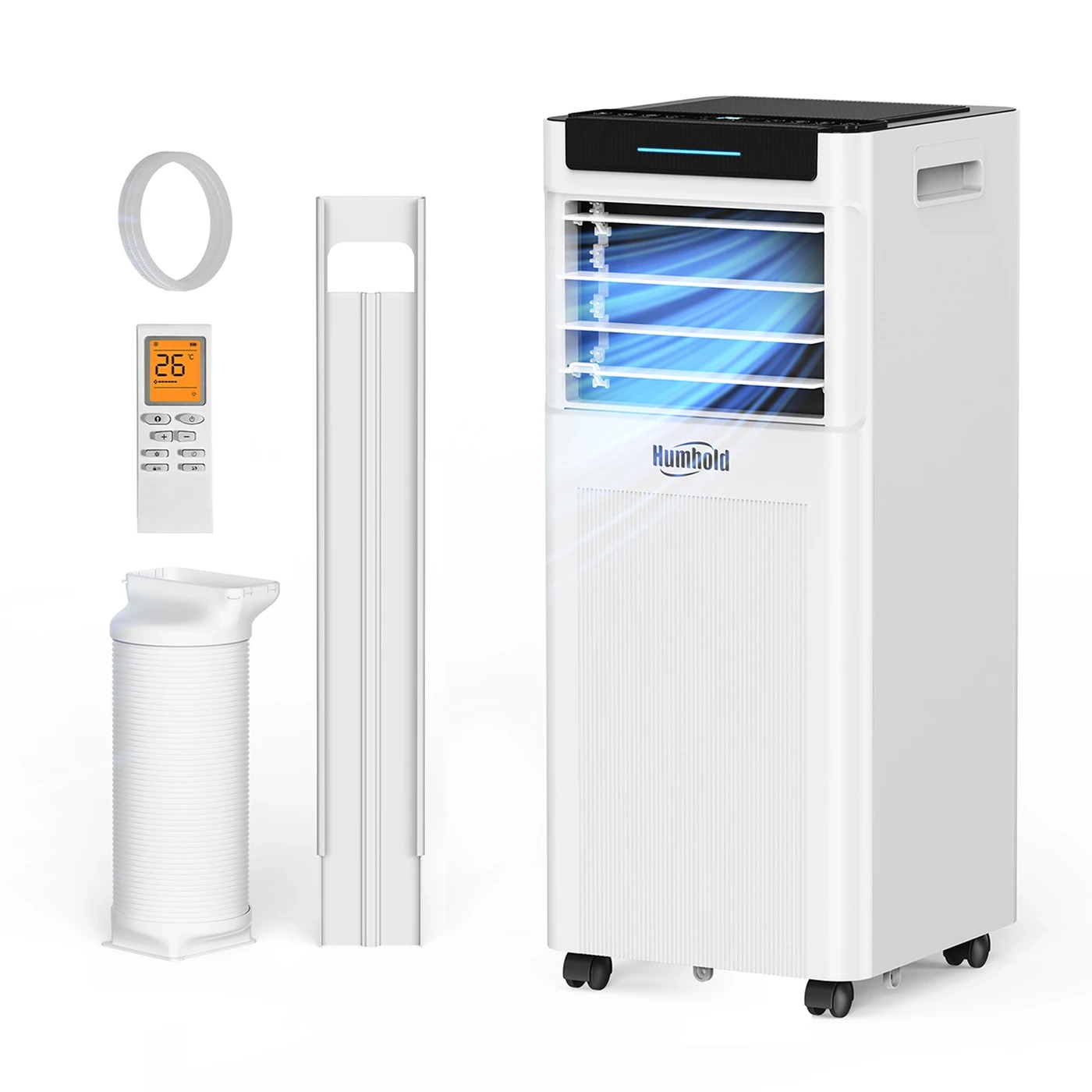 Climatiseur Portable Humhold - 7000 BTU, 2,0 kW (Via coupon)