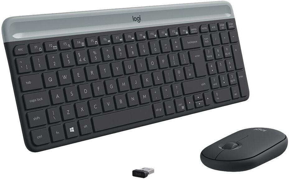 Clavier Logitech MK470 & Souris sans fil (Via 20€ ODR)