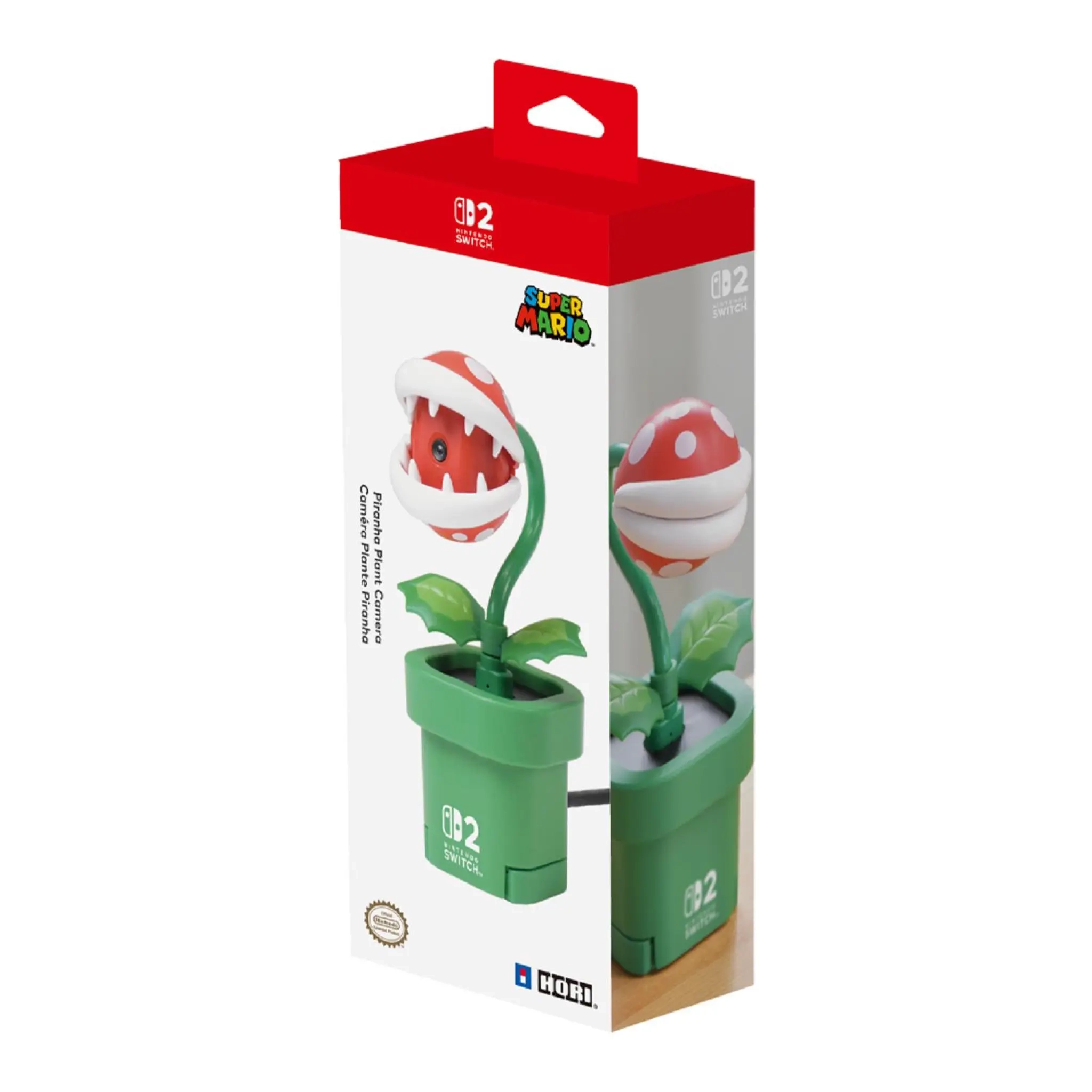 Caméra Plante Piranha, Accessoire pour Nintendo Switch 2 (via 20€ sur la carte fidélité)