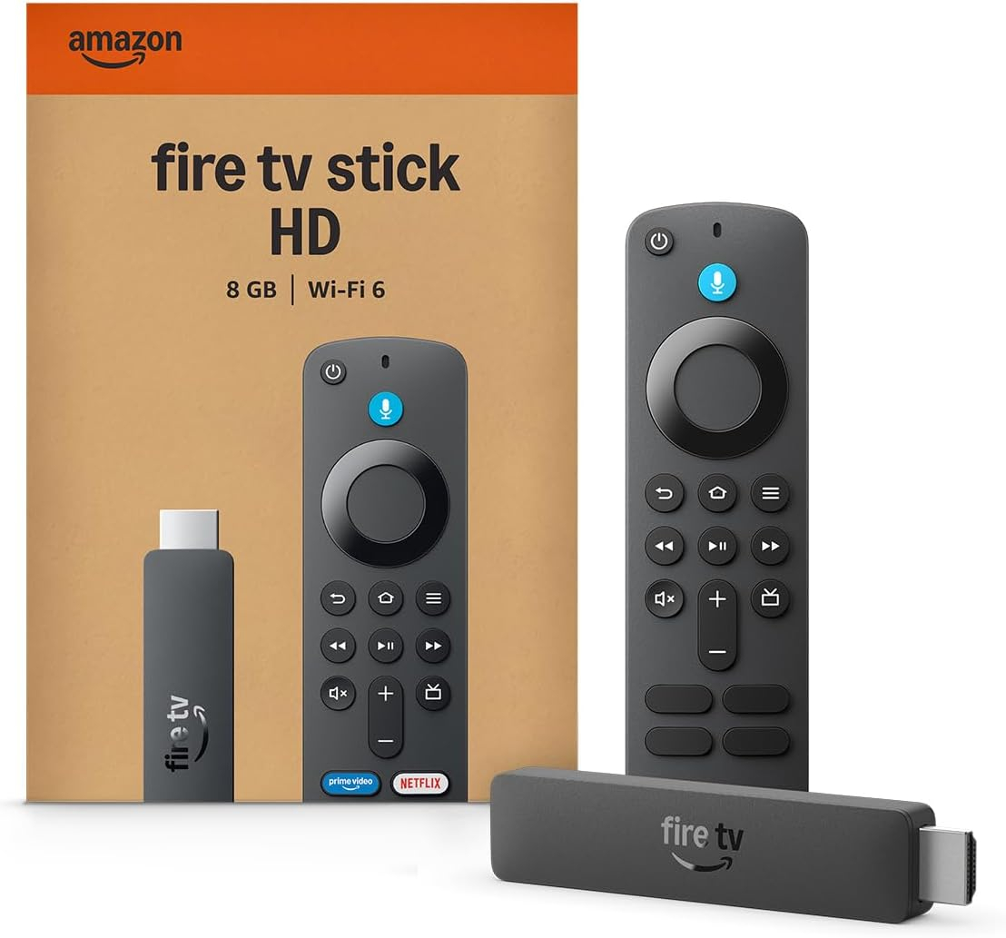Boitier Streaming Amazon Fire TV Stick HD - Nouvelle Génération