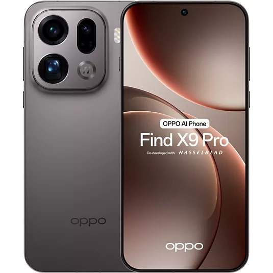 Smartphone OPPO Find X9 Pro 512Go Titanium Charcoal