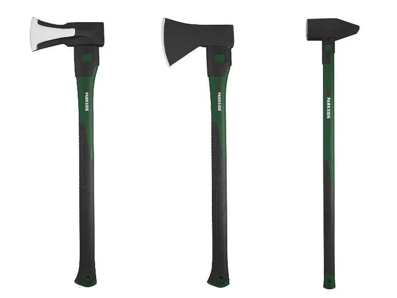 Hache à fendre Parkside - 2,0 kg (également : hache de forestier 1,25 kg OU Masse de chantier 4,0 kg)