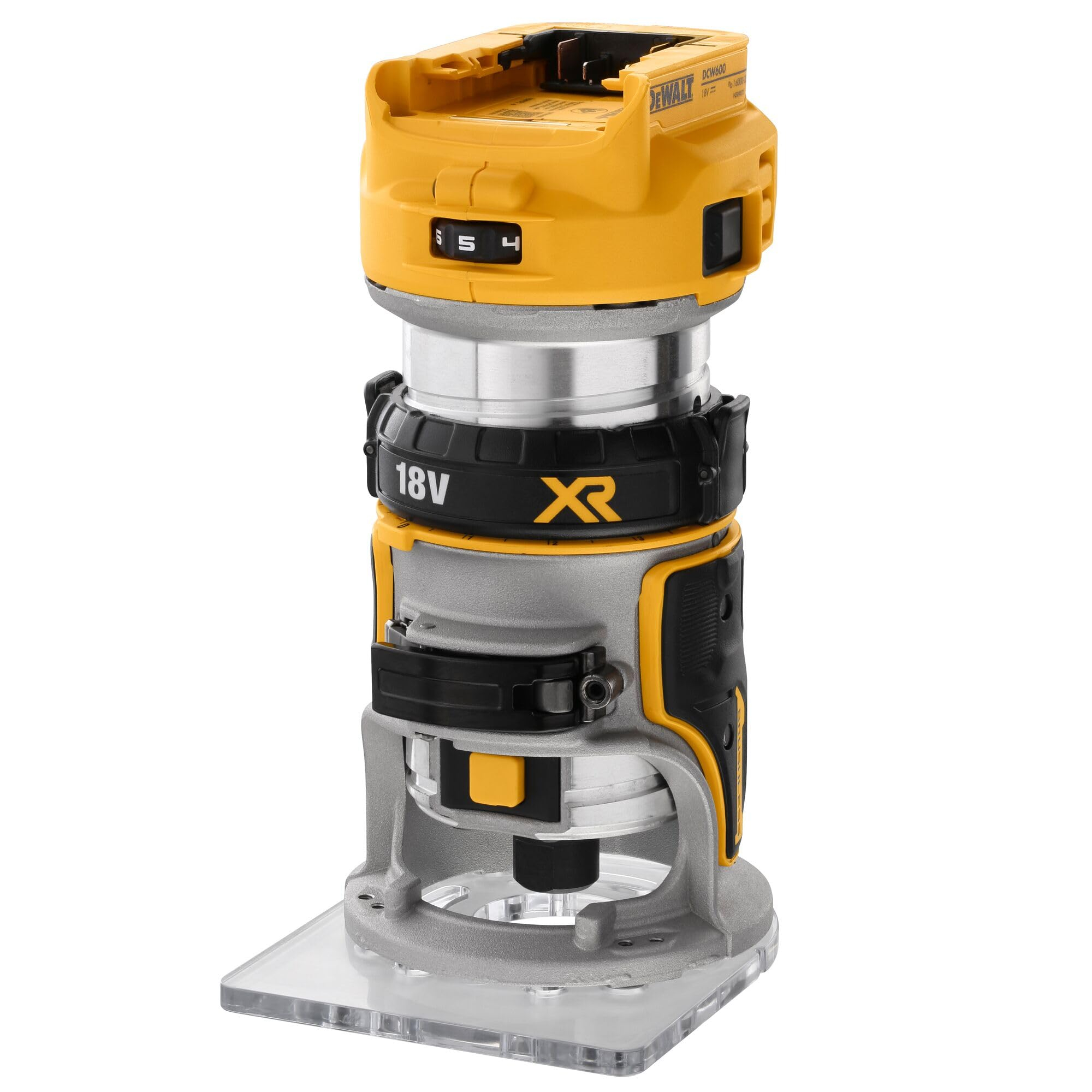 Affleureuse sans fil Dewalt XR 18V BL DCW600N-XJ - 6-8 mm