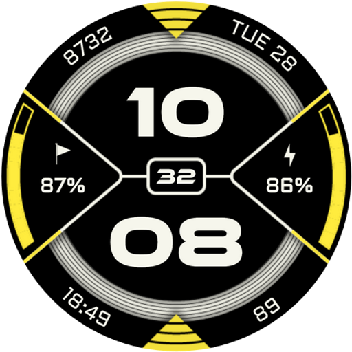 Cadran montre connectée Core Watch Face sur Android (Dématérialisé - Wear OS)