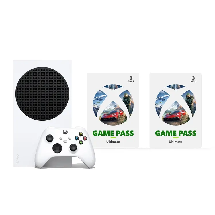 Console Xbox Series S + 6 mois Game Pass (via 50€ sur la carte)